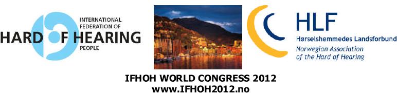 IFHOH verdenskongress logo bilde
